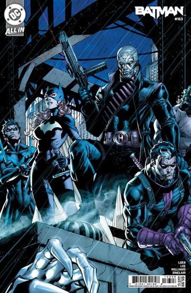 Batman #163 Cover F Jim Lee & Scott Williams Hush Connecting Middle Card Stock