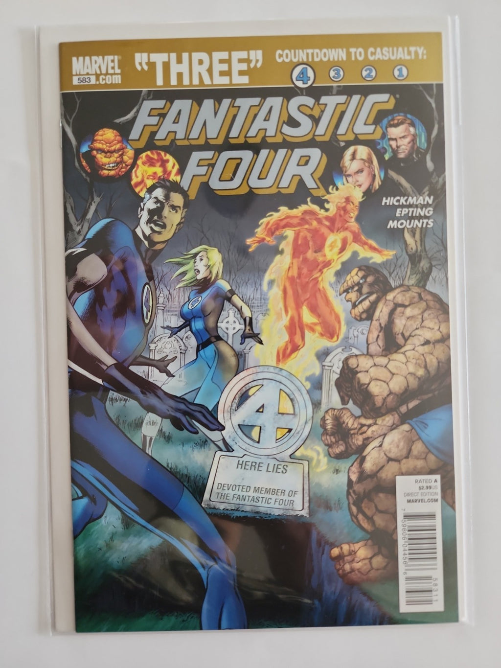 Fantastic Four 2010 #583-588 Very Fine/Near Mint Eb-1