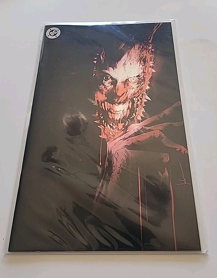 ABSOLUTE BATMAN #15 - JOCK SECOND PRINTING FOIL VARIANT COVER - DC COMICS NM