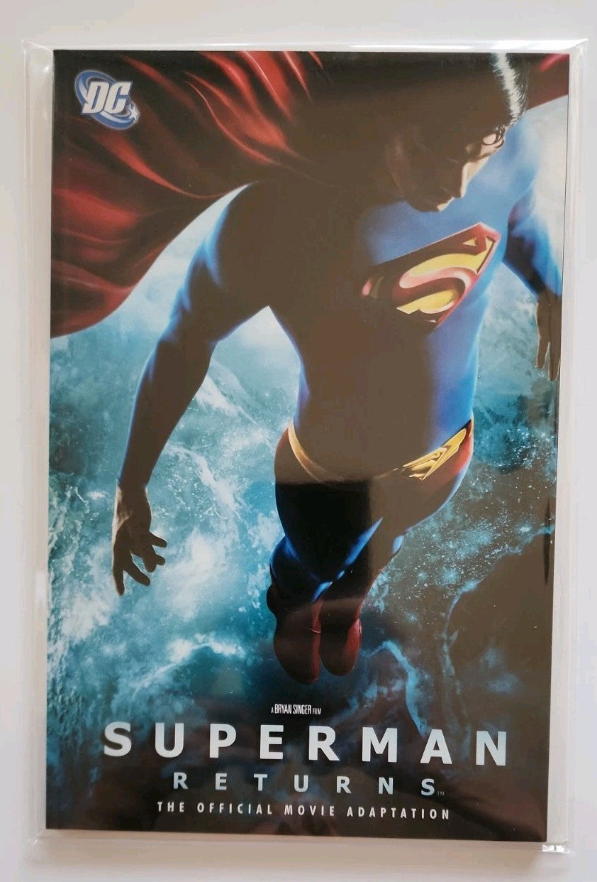 SUPERMAN RETURNS The Official Movie Adaptation (DC 2006) Comic Book Eb-2