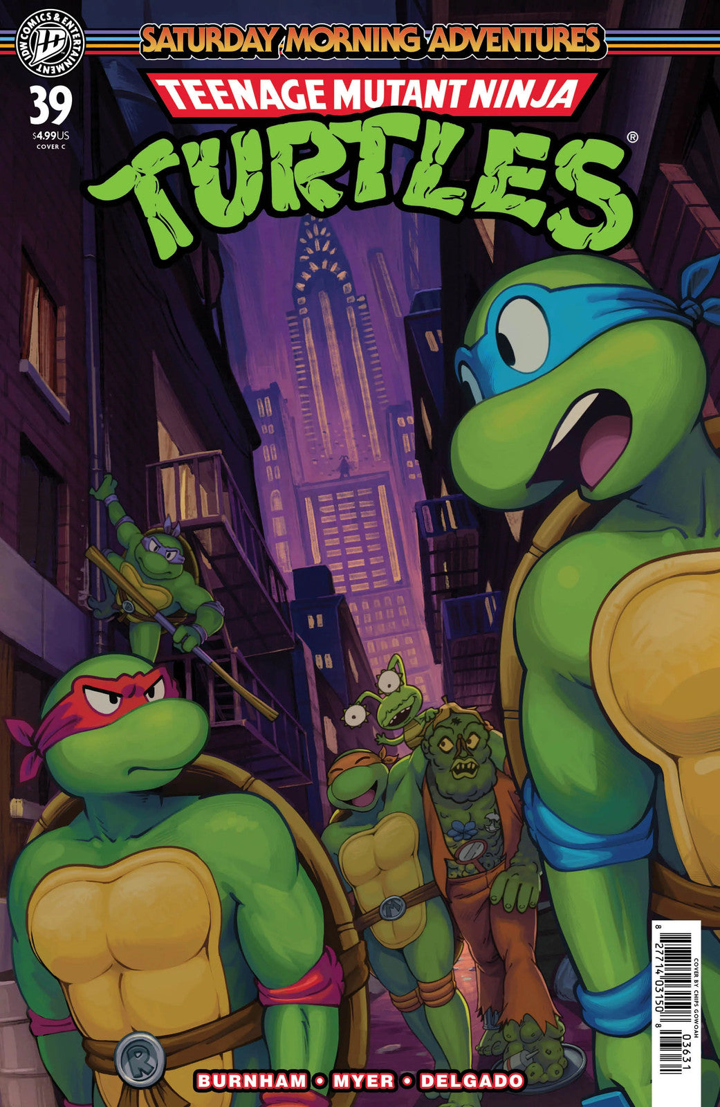Teenage Mutant Ninja Turtles: Saturday Morning Adventures #39 Variant C (Go