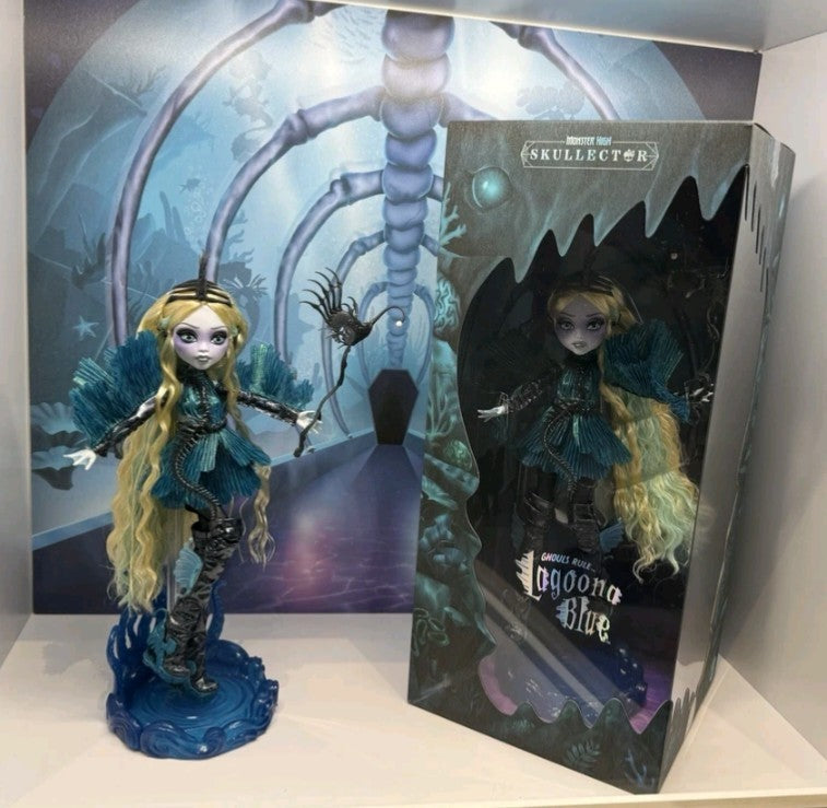 IN STOCK! 2026 SDCC MATTEL EX Monster High Skullector Ghouls Rule Lagoona Doll