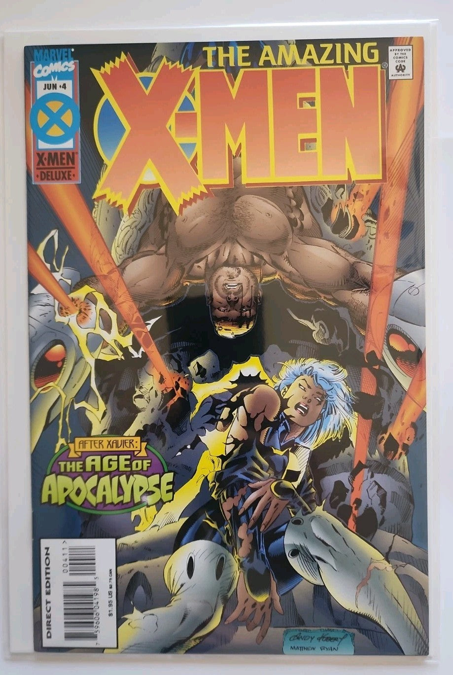 Amazing X-Men #4 Vol. 1 1995 Marvel Comics High Grade Comic Book Eb-2 