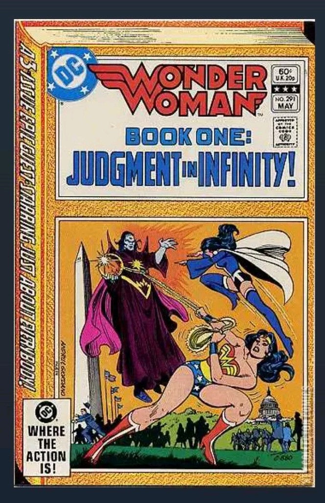 Wonder Woman #291 Newsstand Variant (DC Comics May 1982)