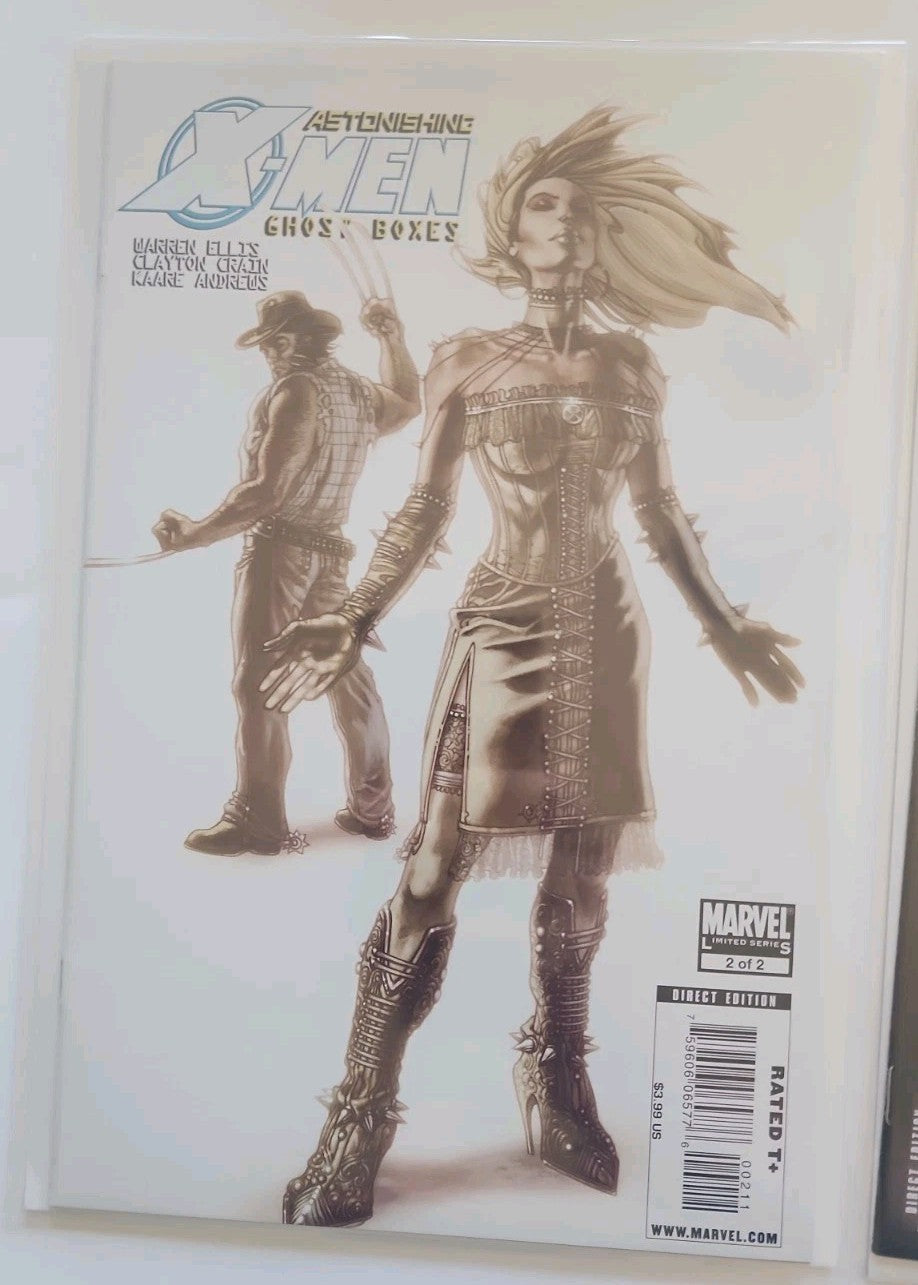 ASTONISHING X-MEN GHOST BOXES #1-2 (Marvel Comics 2009) Rn-1