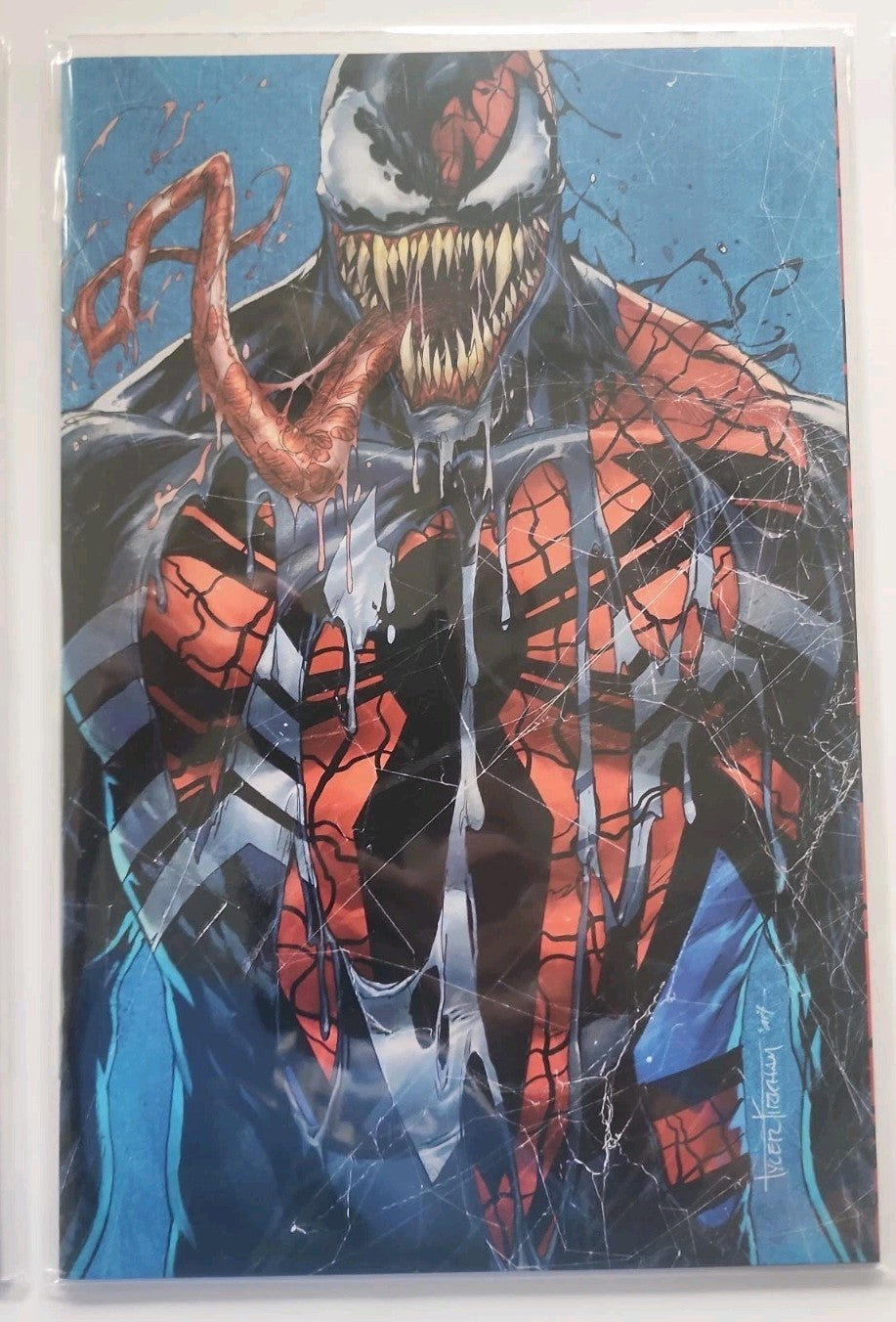 WEB OF VENOM 1 TYLER KIRKHAM Trade Dress & Virgin Variant ABC Set LTD 1000 Eb-1