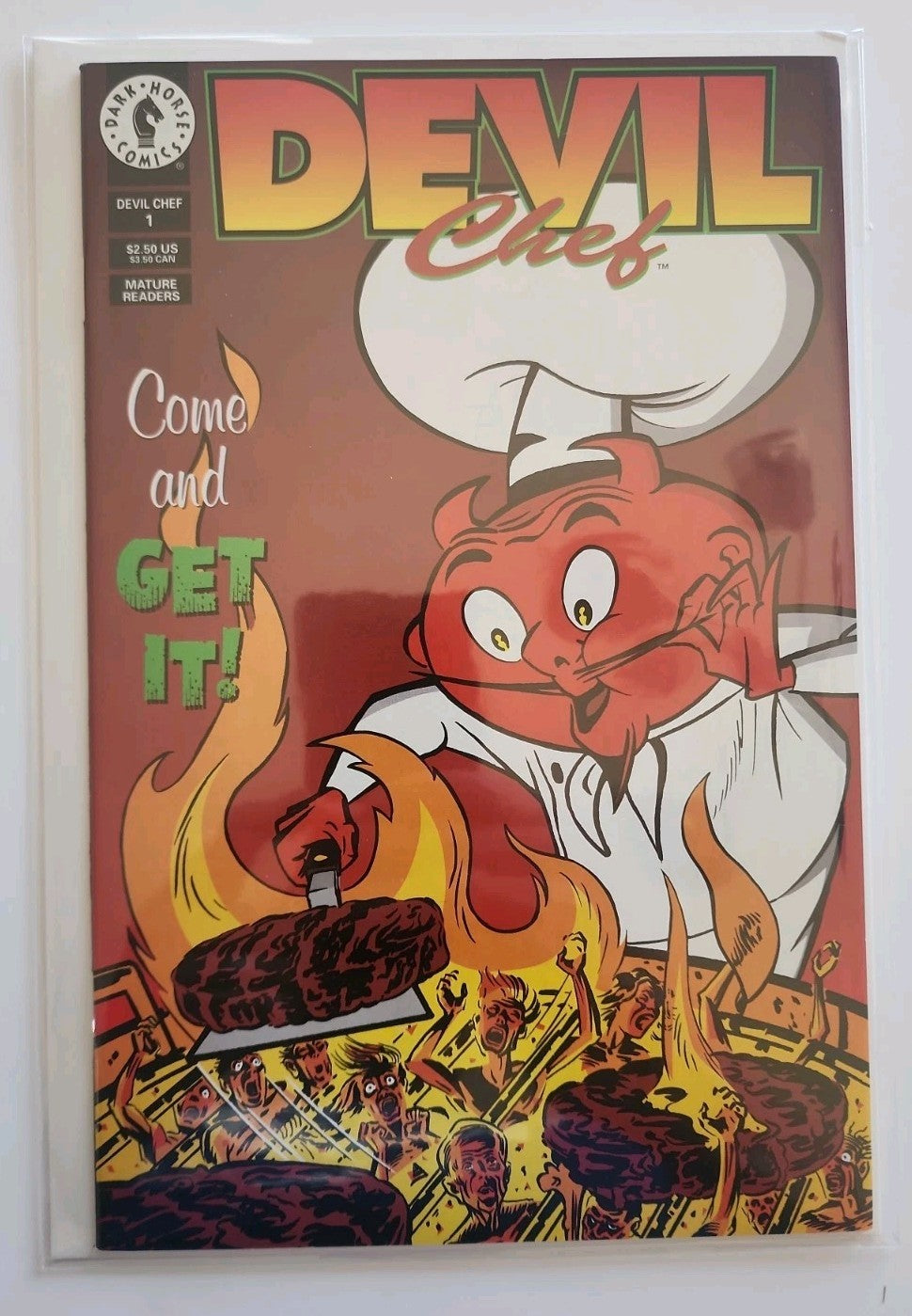 DEVIL CHEF 1 (1994, DARK HORSE COMICS) Eb-2