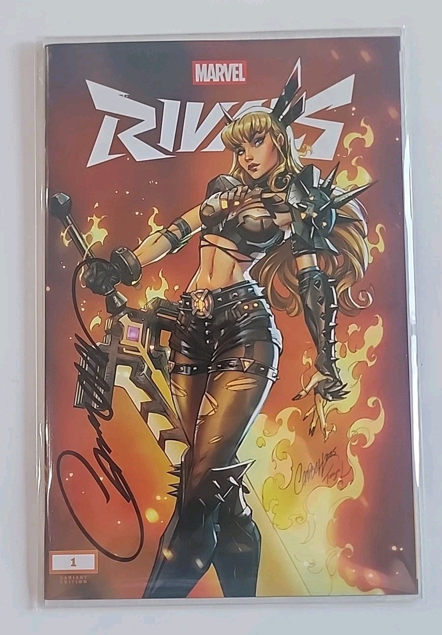 Marvel Rivals Ignite #1. NM. 2025 J. Scott Campbell Signed W/COA