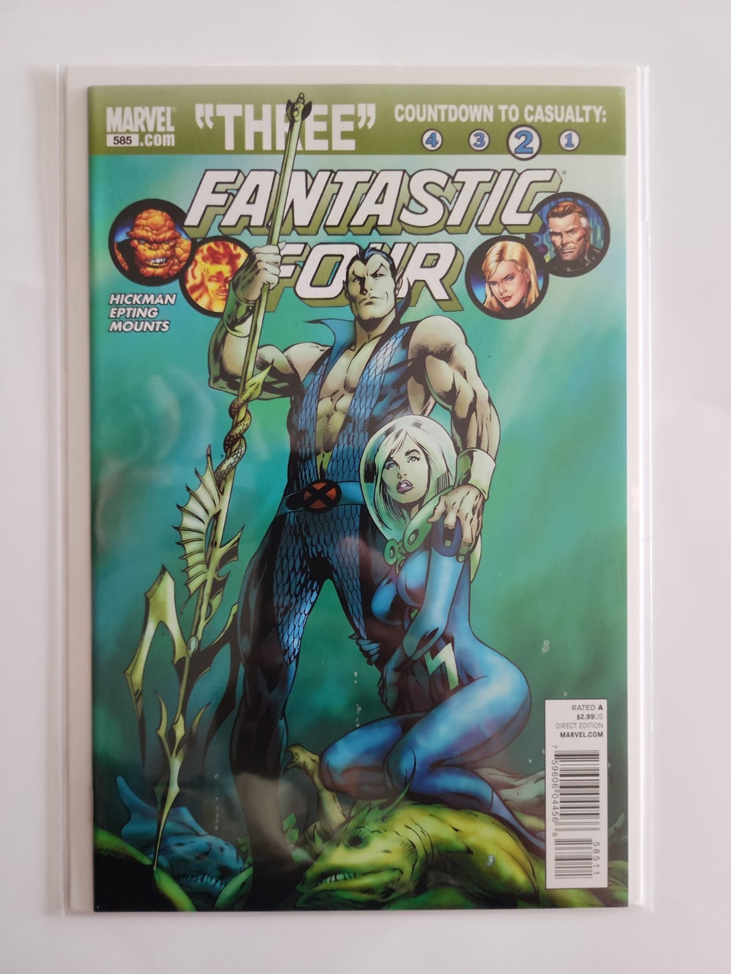 Fantastic Four 2010 #583-588 Very Fine/Near Mint Eb-1