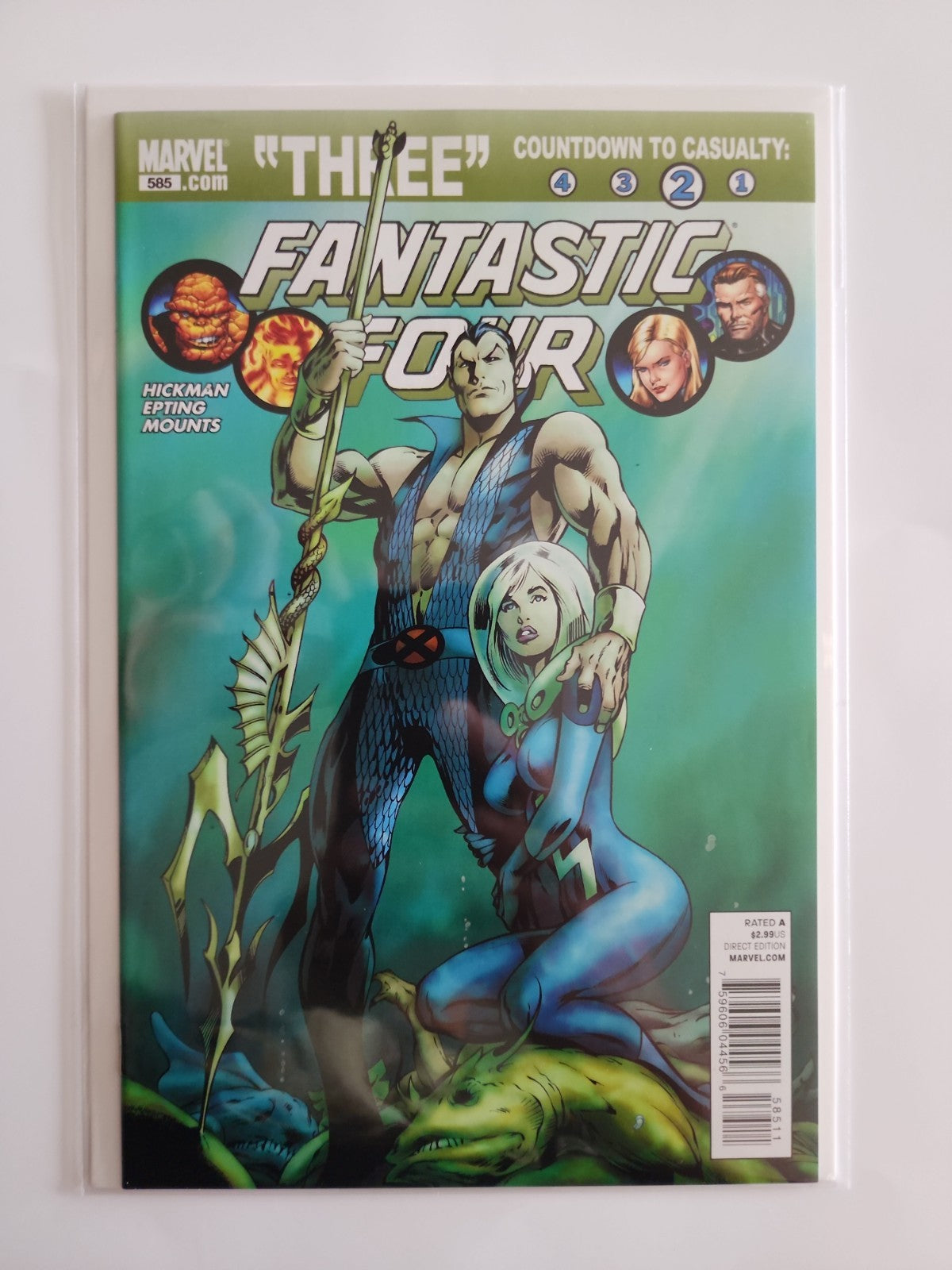 Fantastic Four 2010 #583-588 Very Fine/Near Mint Eb-1