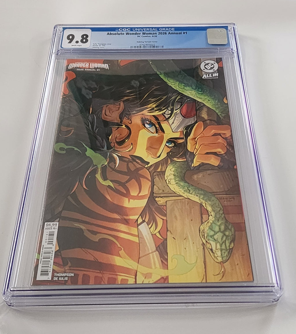 Absolute Wonder Woman Annual 2026 #1 CGC 9.8 Cover C Haining Variant DC 