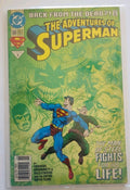 Adventures Of Superman 500 Comics Newsstand 1st Superboy, Steel Cyborg 1993 Eb-2
