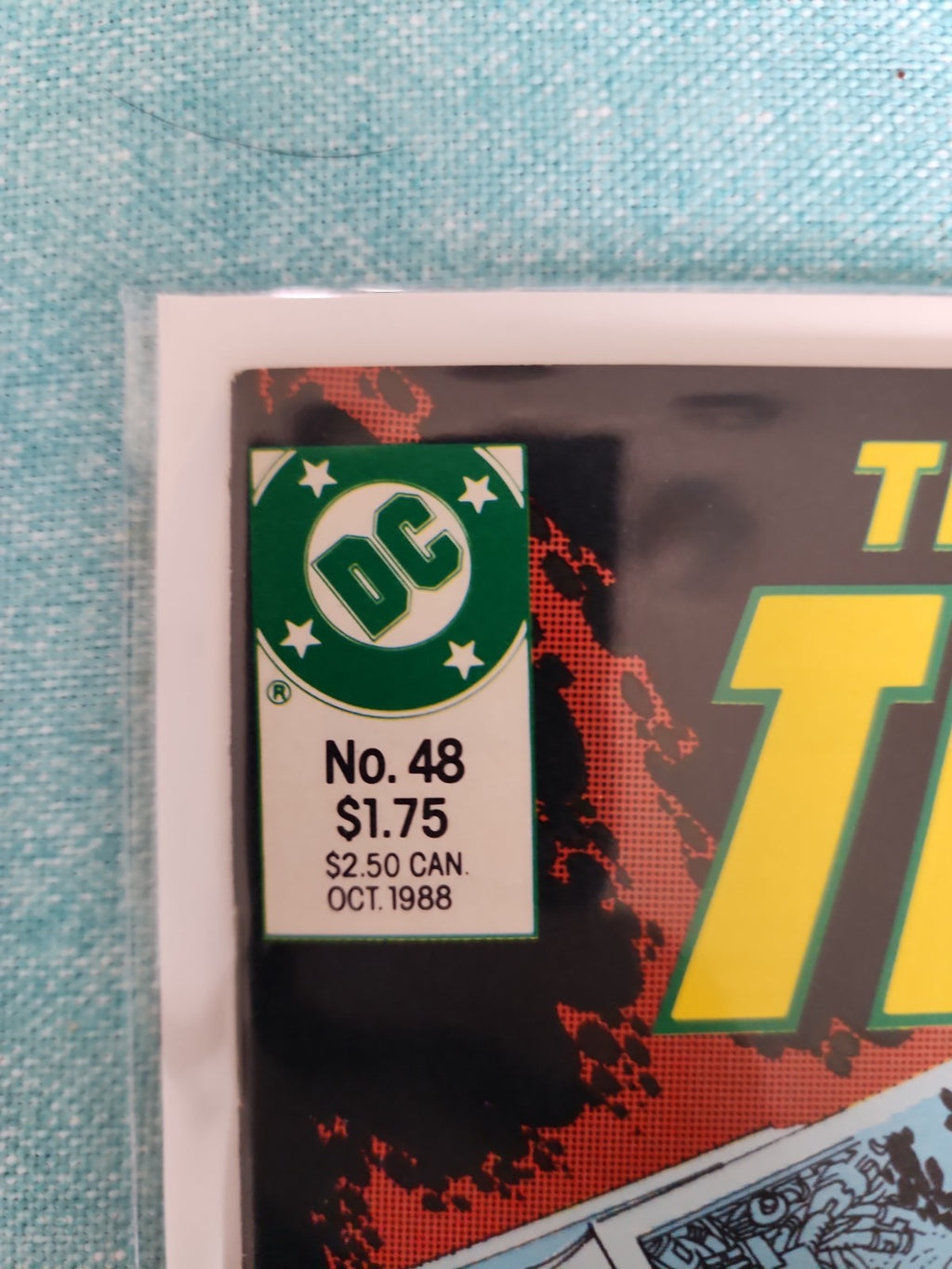 New Teen Titans #48 Vol. 2 1988 DC Comics MN.    Eb-2 