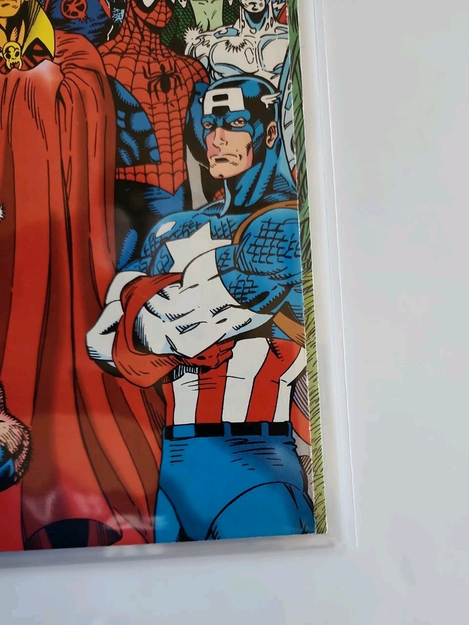 Marvel Comics The Infinity War #1 (1991) Clear Back Board Included Eb-2