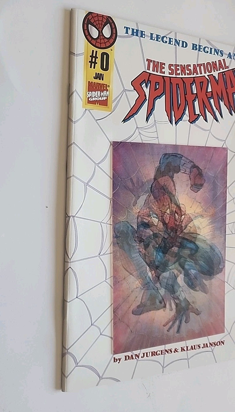 SENSATIONAL SPIDERMAN #0 Direct Ed. Lenticular Cover VF/NM 9.0