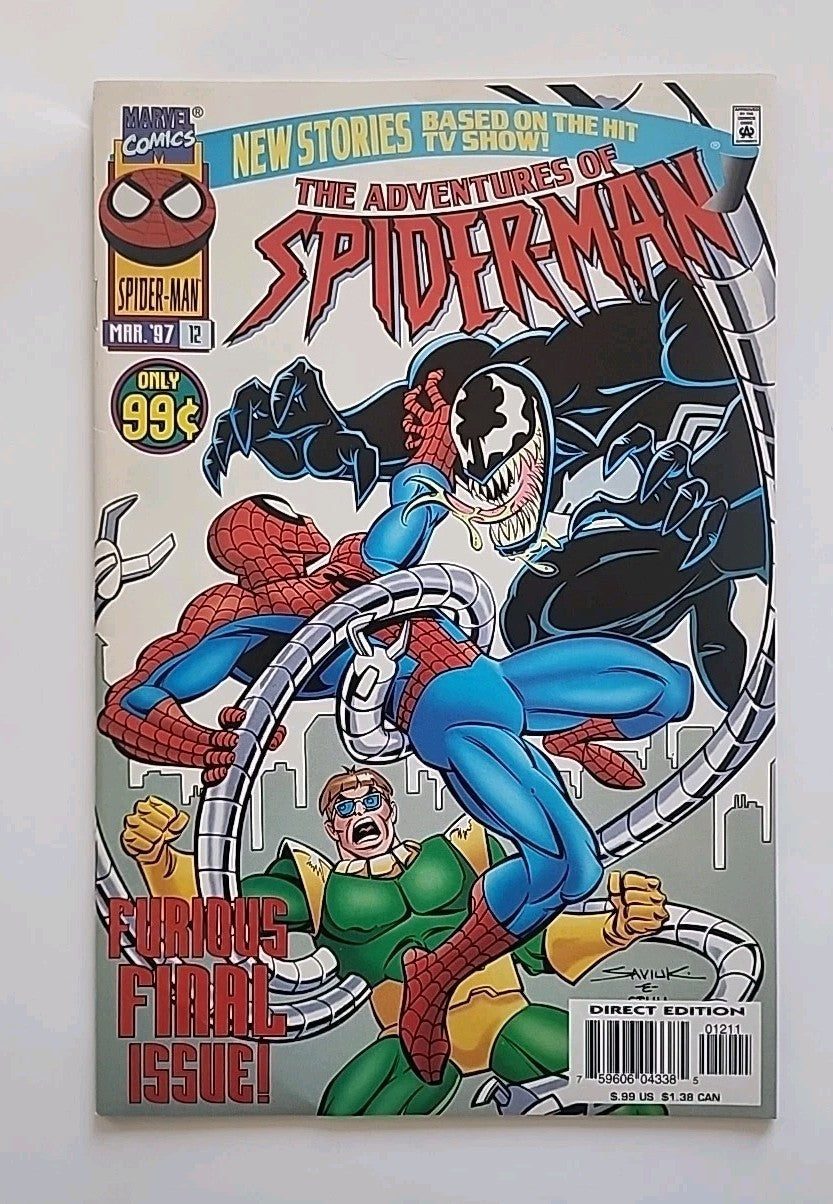 Adventures of Spider-Man #12 (1997 Marvel Comics) Venom ~ VF+