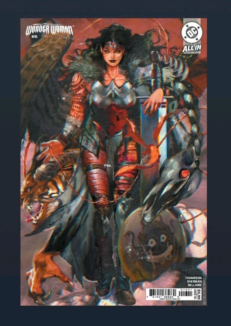 Absolute Wonder Woman #16 Cover E Angela Wu Card Stock Variant