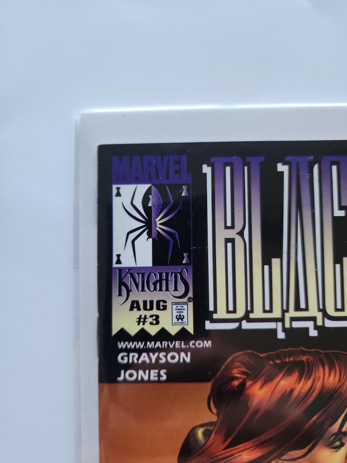 BLACK WIDOW #3 NM+ Marvel Knights 1999 - 3rd Yelena Belova! Eb-2