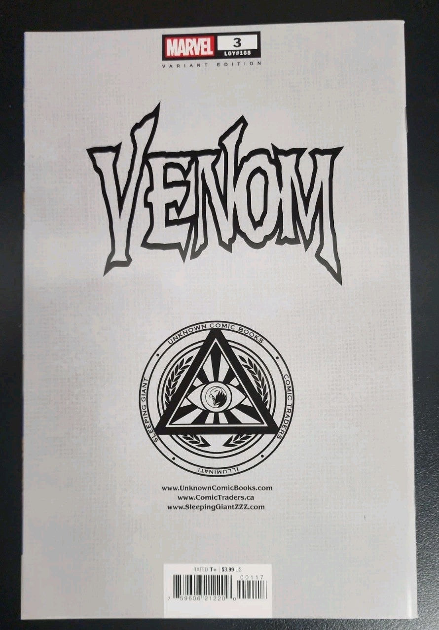 Venom #3 - Ryan Stegman NYCC Facsimile Foil Variant KEY issue