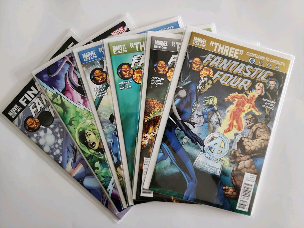 Fantastic Four 2010 #583-588 Very Fine/Near Mint Eb-1