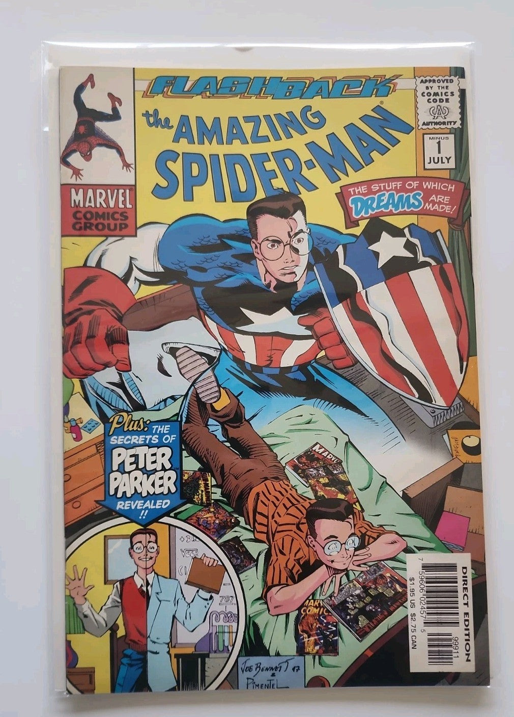 The Amazing SpiderMan #1 1997 Marvel Comics Comic Book Sp-1