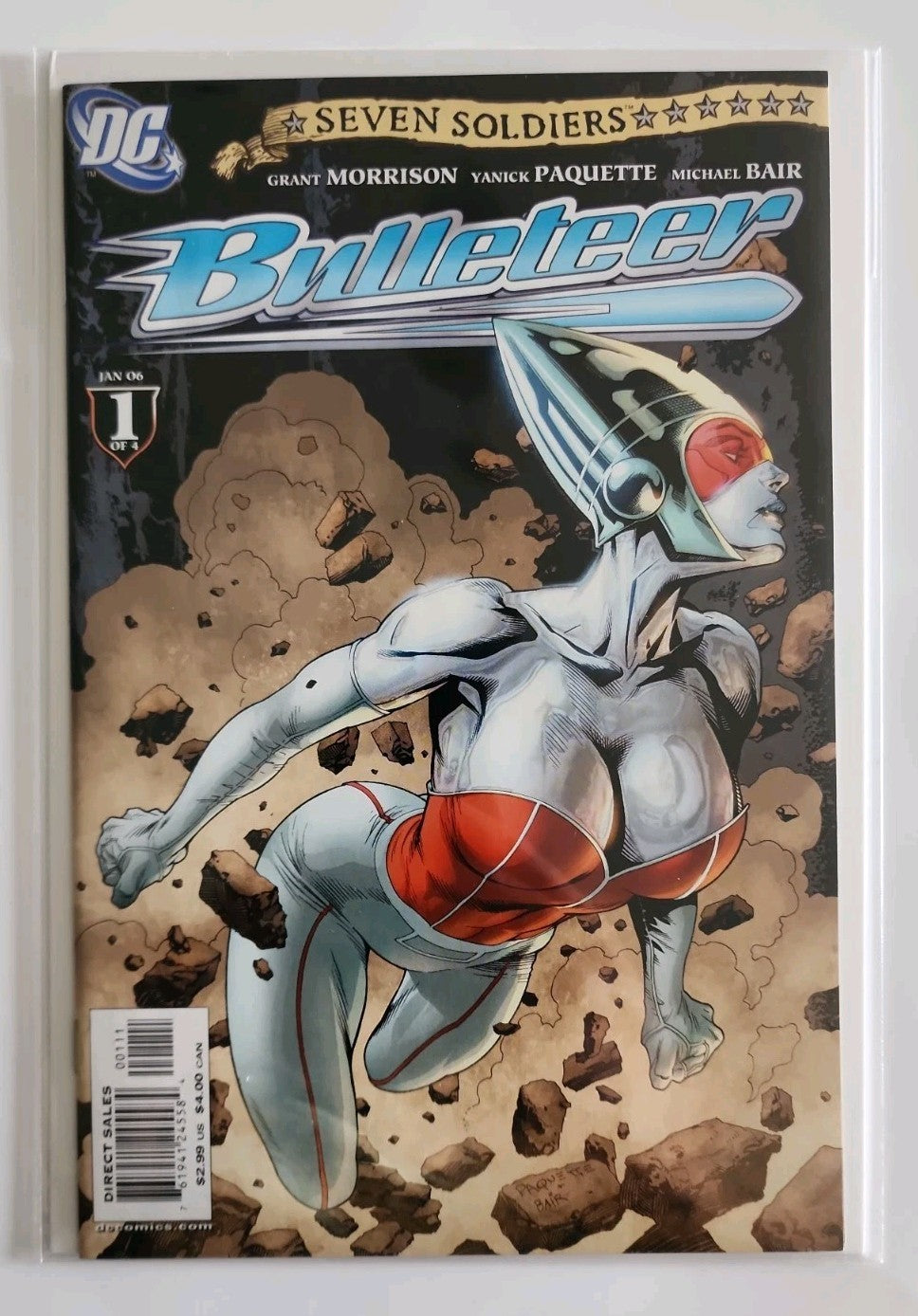 SEVEN SOLDIERS: BULLETEER #1-4 (DC Comics) 2006 Morrison & Paquette Eb-1