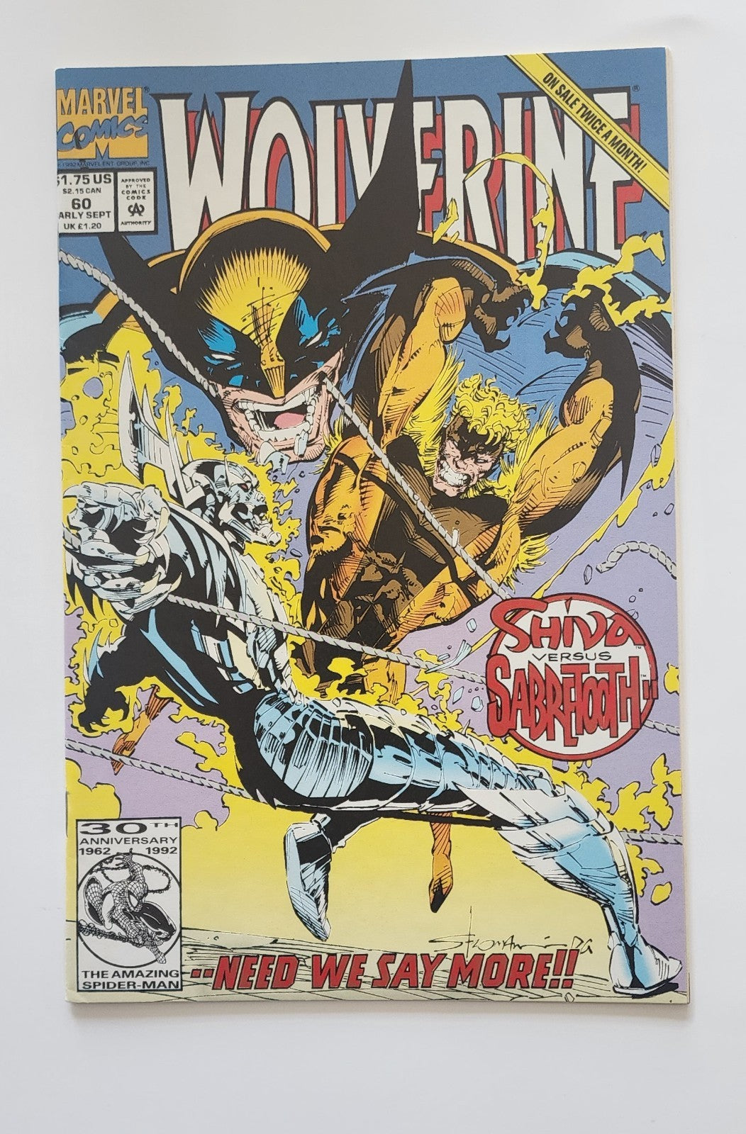Wolverine #60 1992 Marvel Comics Comic Book 