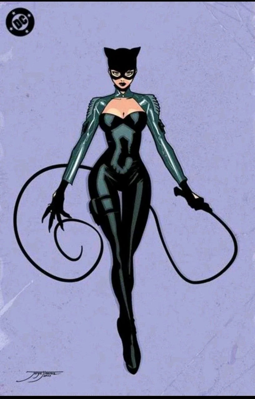 Catwoman #85 Cover G Jorge Jimenez Corner Box Spot Foil Variant