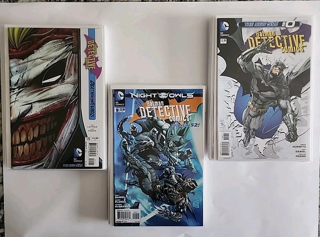 Lot of 23 Batman Detective Comics The New 52 run #0,1-22 all NM 2011! DC