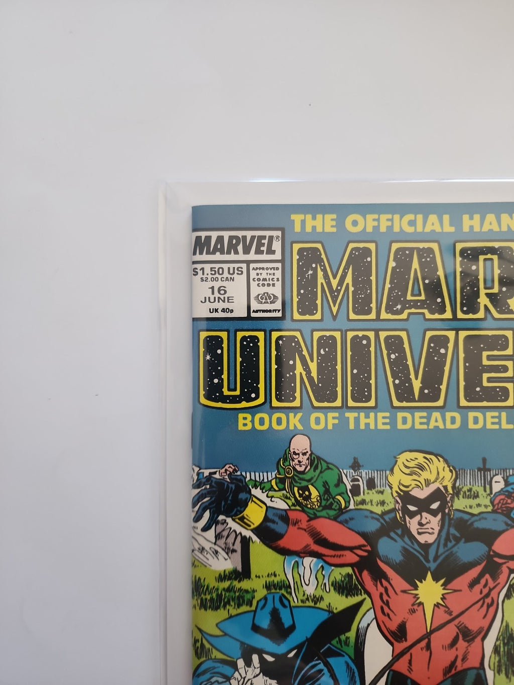 The Official Handbook of the Marvel Universe Deluxe Edition #16 (Marvel 1987)