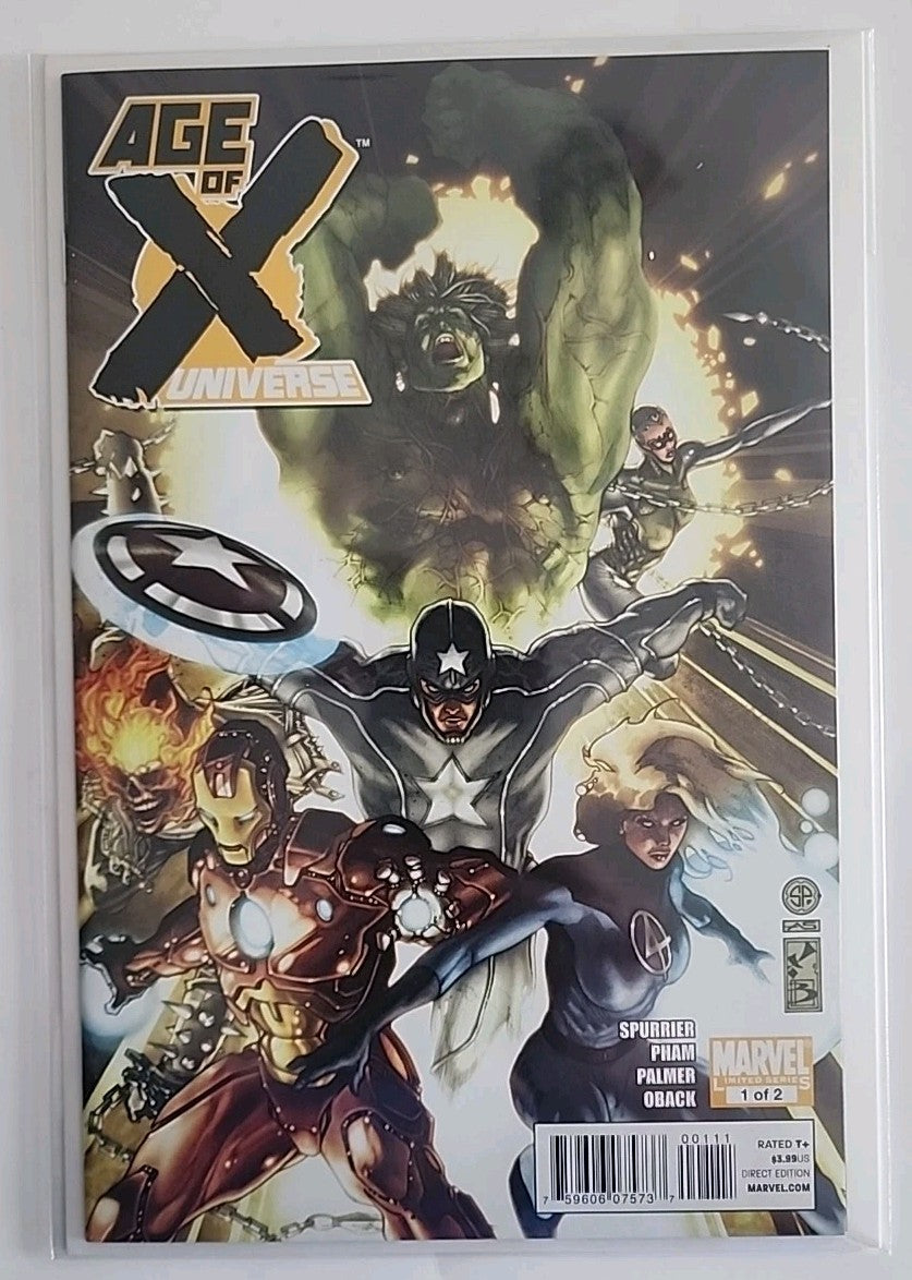Age Of X Universe 1 & 2 (Marvel Comics 2011) Set High Grade  Eb-1