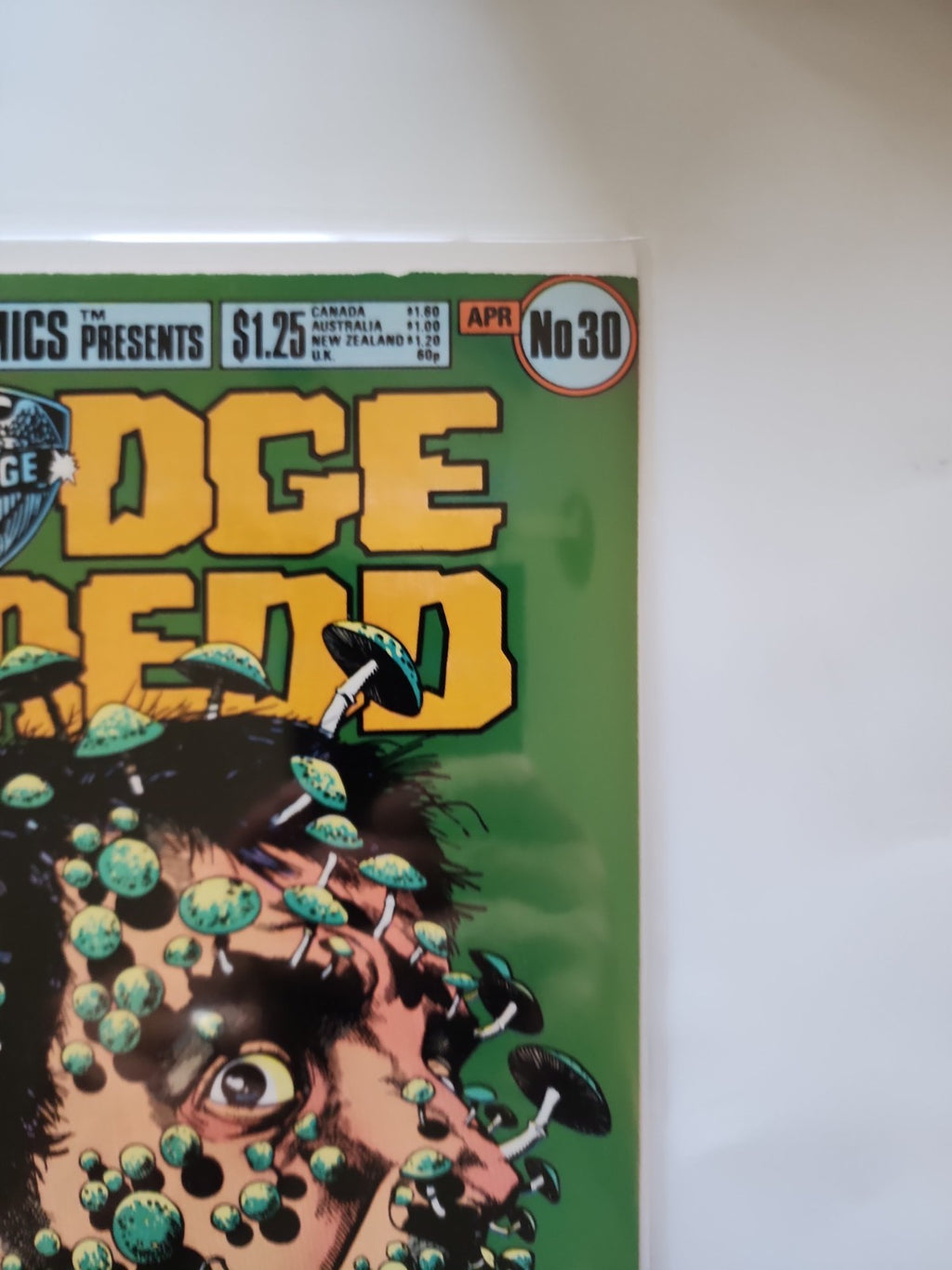 Judge Dredd #30, published by Eagle Comics in April 1986. Eb-2 