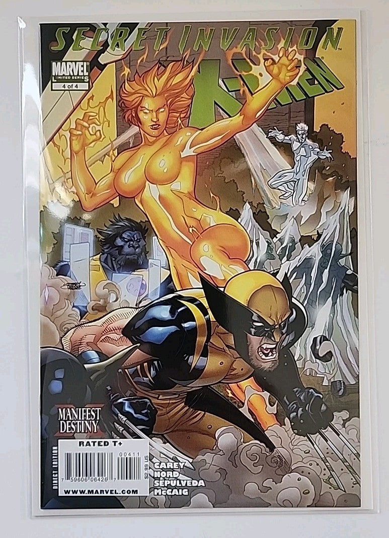 Secret Invasion X-Men #1-4 Marvel Comics