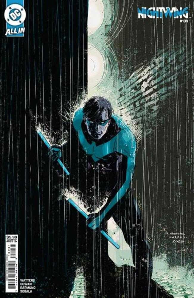 Nightwing #139 Cover C Gabriel Hardman Card Stock Variant