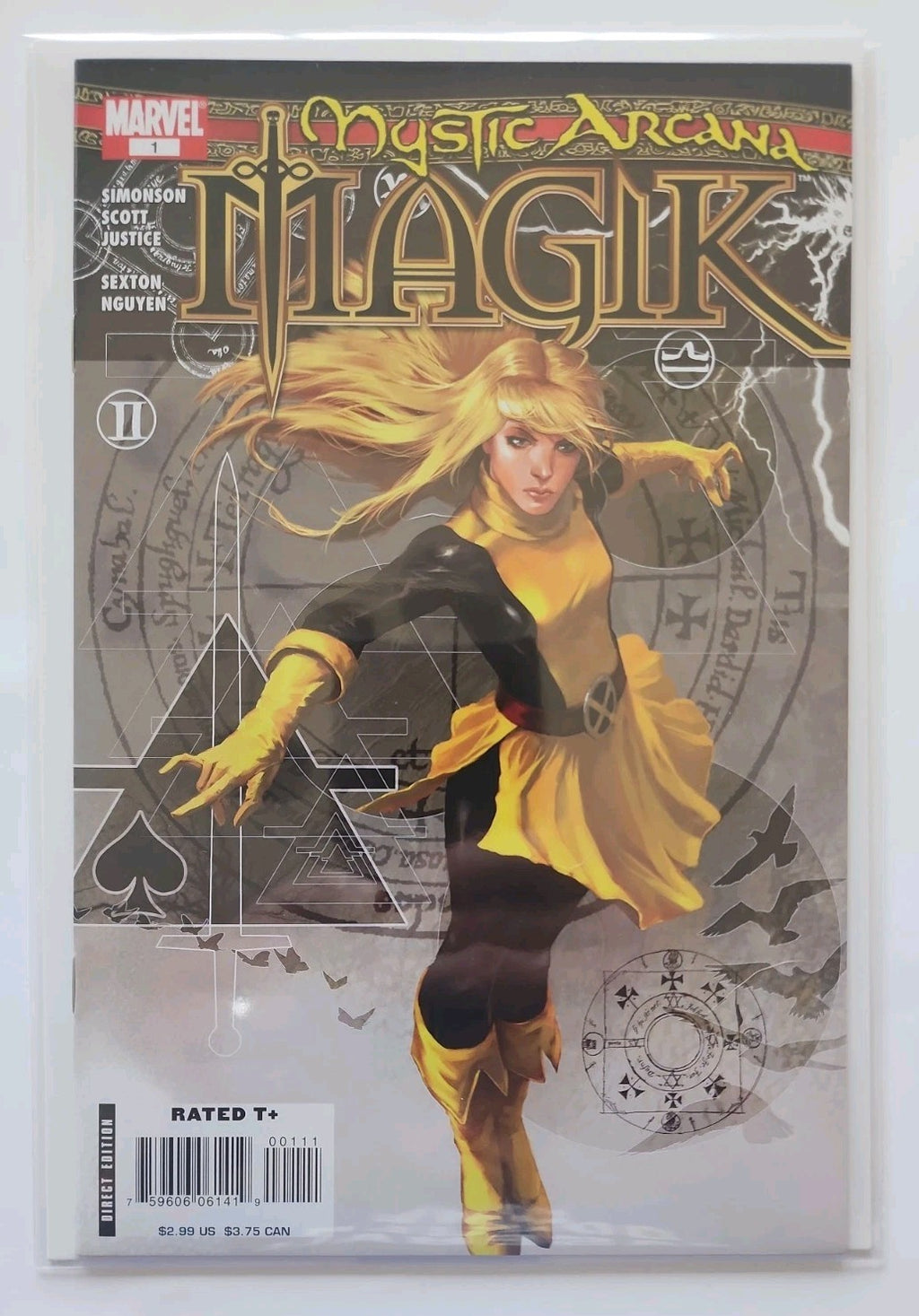 Mystic Arcana: Magik #1 - Marvel Comics -- August 2007 Direct Edition. Eb-2