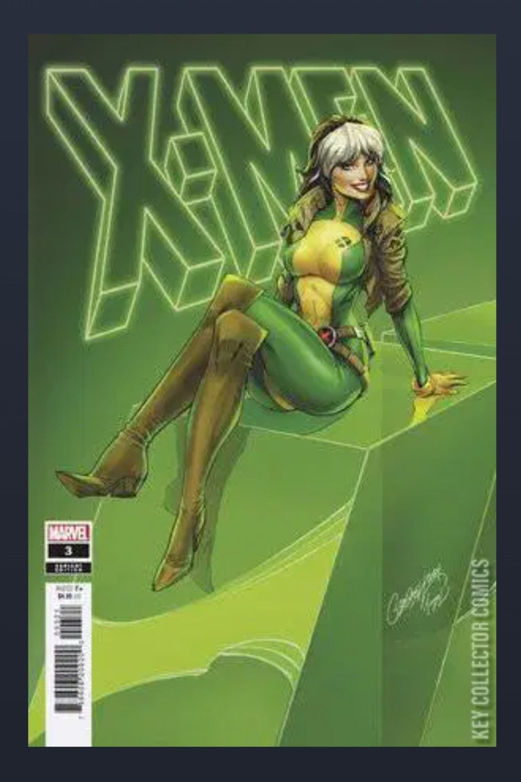 X-MEN #3 2024 MARVEL COMICS  J. SCOTT CAMPBELL ROUGE VARIANT