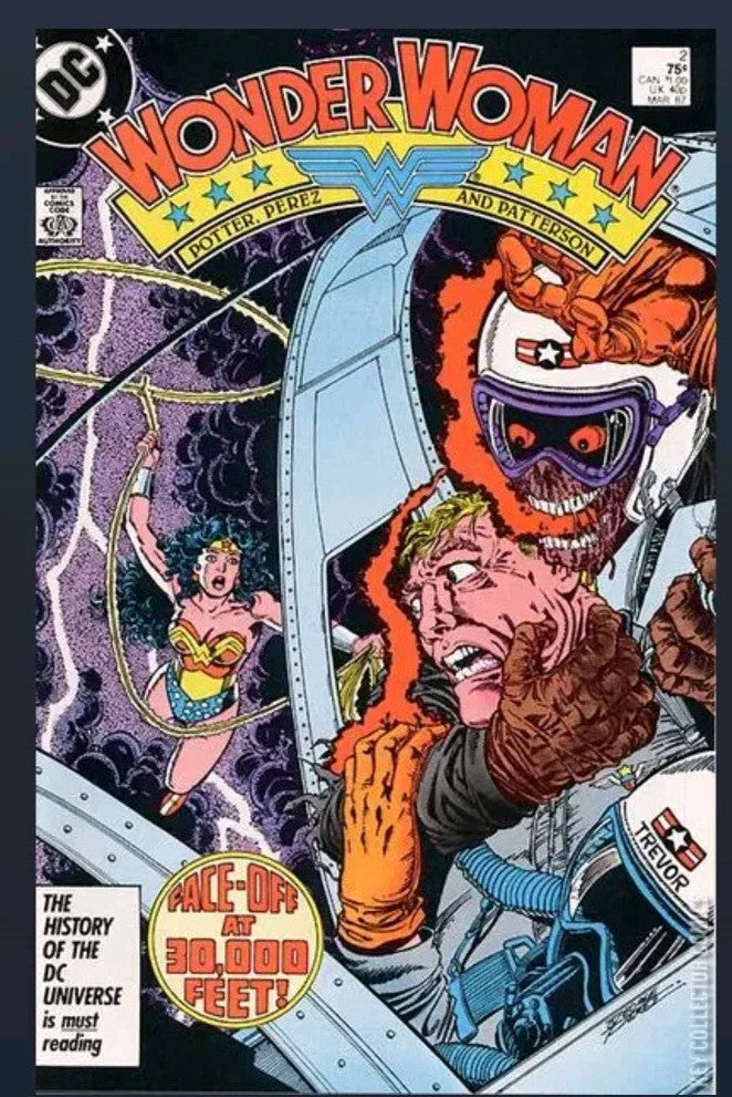 Wonder Woman #2 - 1987 series DC comics NM [h 