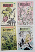 Ribit # 1-4 (Comico 1989) by Frank Thorne, Complete Set NM  Eb-1