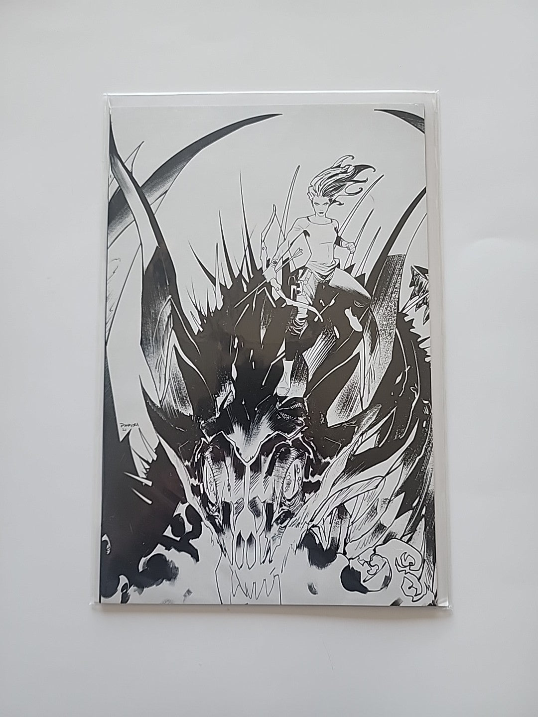 Once and Future #21B Mora Sketch 1:10 Variant VF 2021 Stock Image