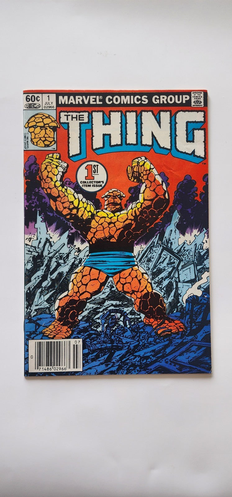 The Thing #1 Marvel Comics 1983 Canadian Price Variant Newsstand Edition