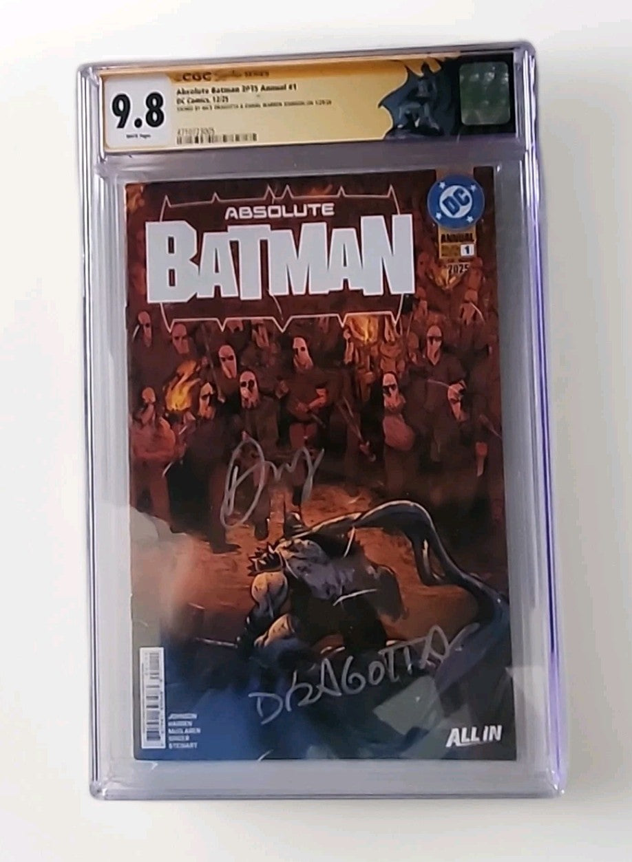 Absolute Batman Annual #1 Cover A Double Signed