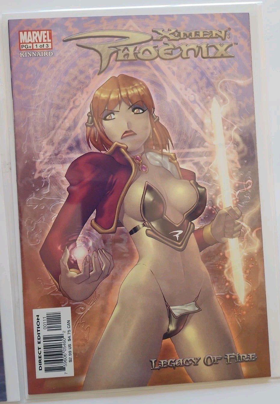 X-MEN PHOENIX LEGACY OF FIRE #1 2 3 COMPLETE  2003 MAX RYAN KINNAIRD ANIME Rn-1