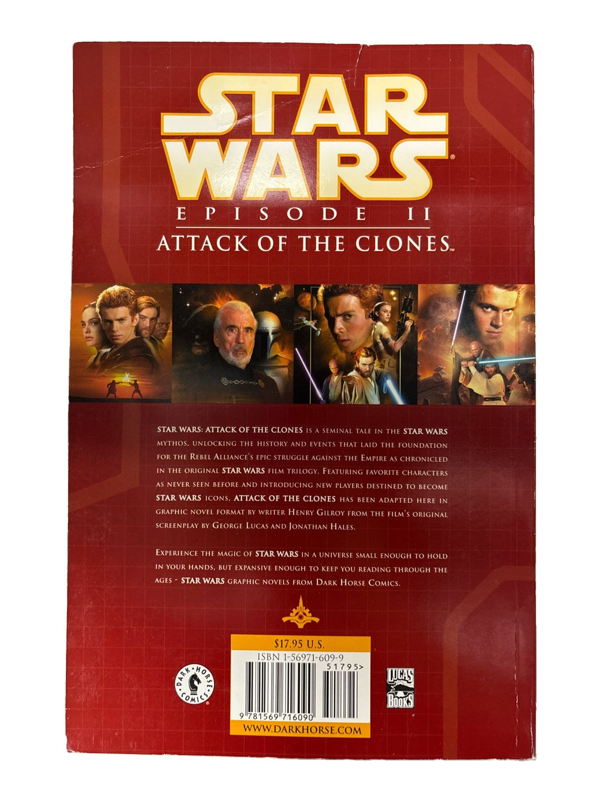 Dark Horse Comics Star Wars: Episode 2 Attack of the Clones Graphic Novel