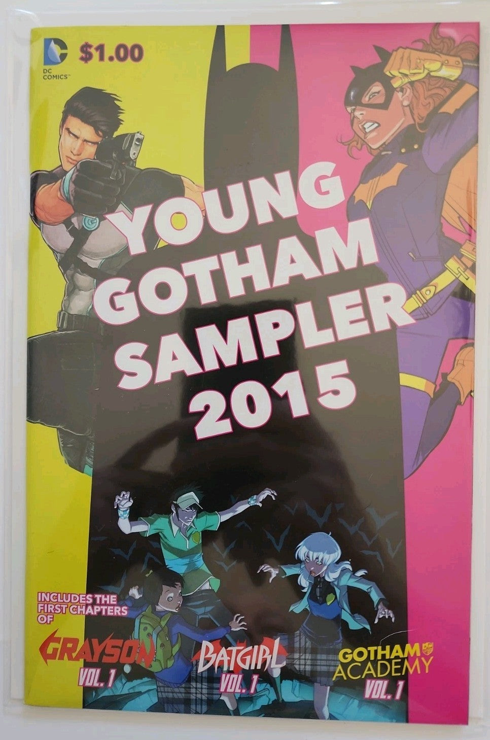 Young Gotham Sampler Batman Exclusive Promo Vol 1 Batgirl Grayson Academy Eb-2 