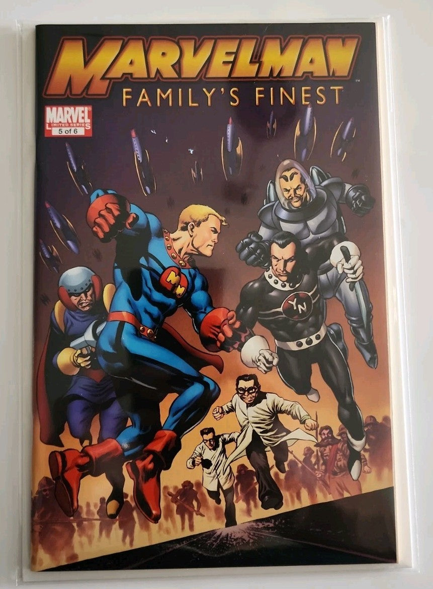 Marvelman Family's Finest #1-6 + Primer Complete Set - Miracleman 2010 Eb-1