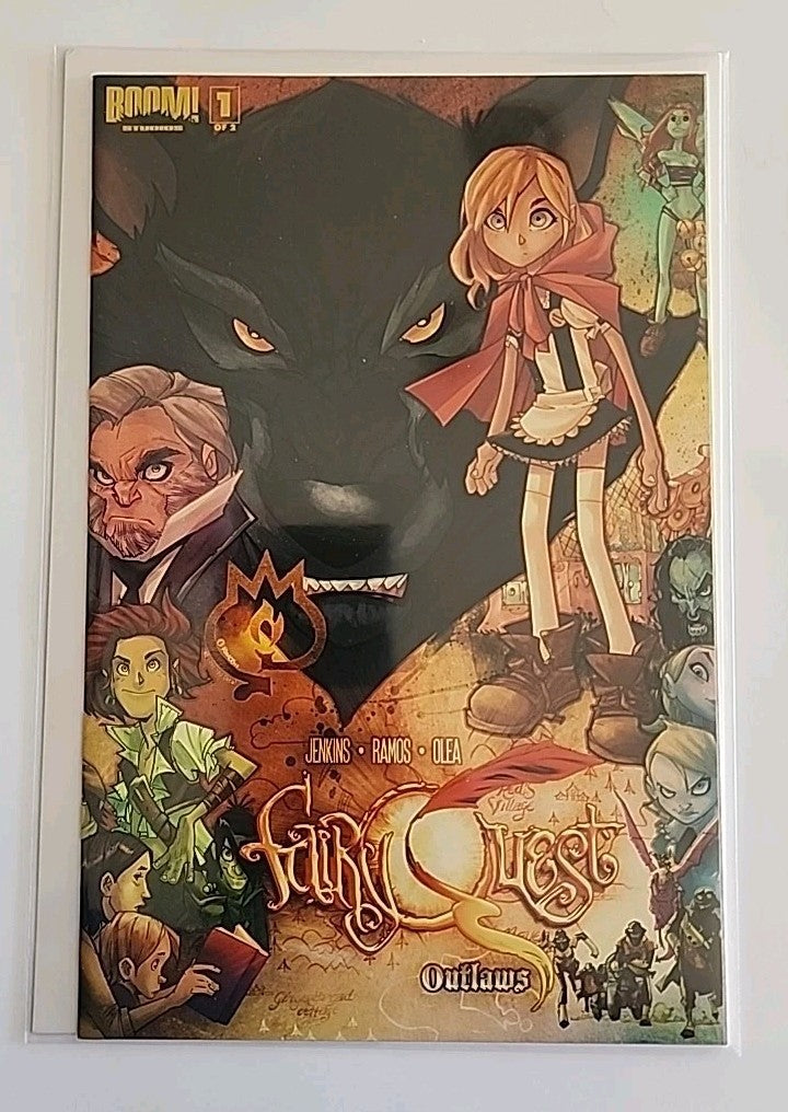 FAIRY QUEST OUTLAWS #1 2 FULL SET BOOM! 2013 / JENKINS RAMOS VF/NM  Eb-1