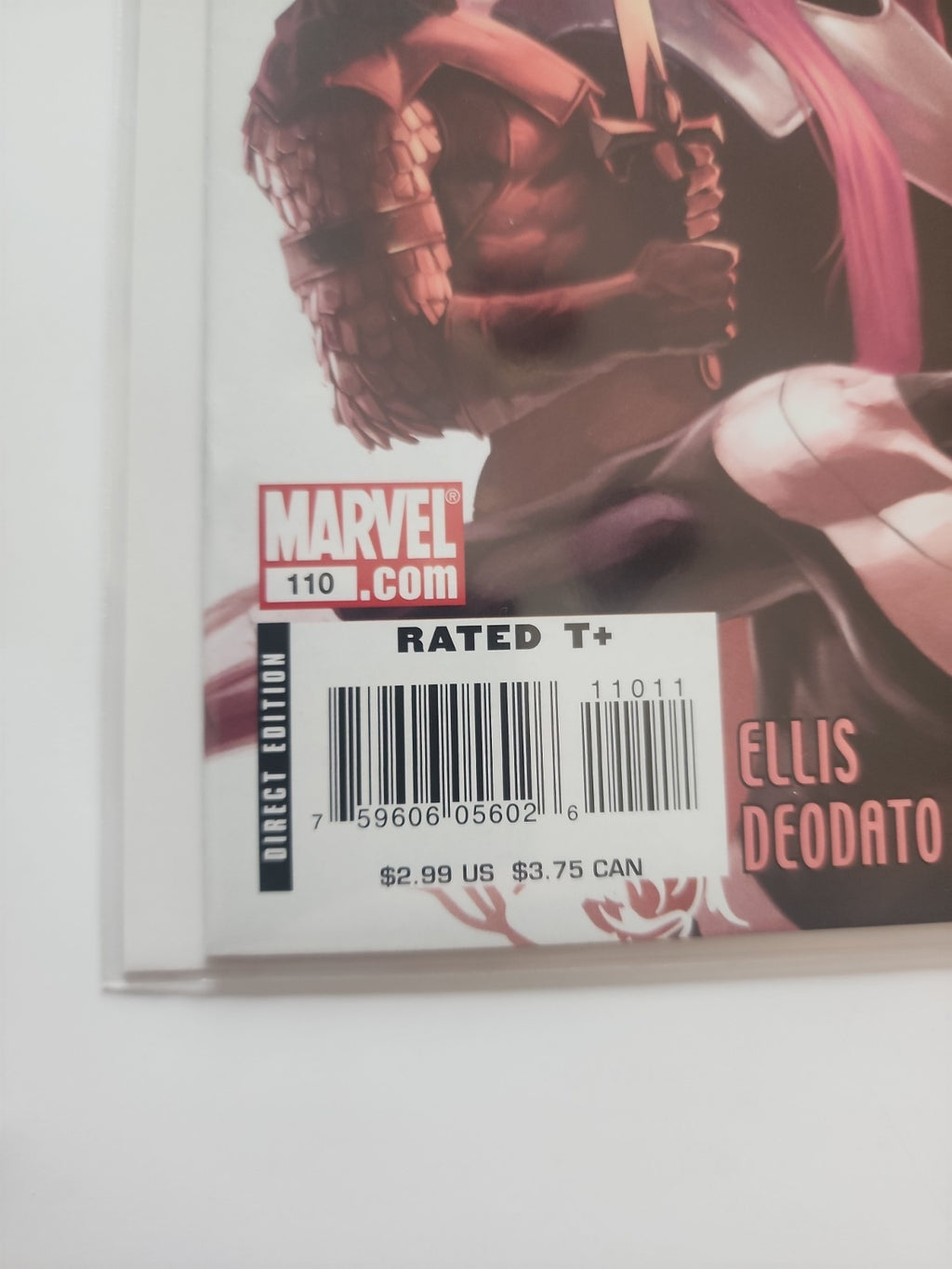 THUNDERBOLTS #110 VOL. 1 HIGH GRADE MARVEL COMIC BOOK Eb-2