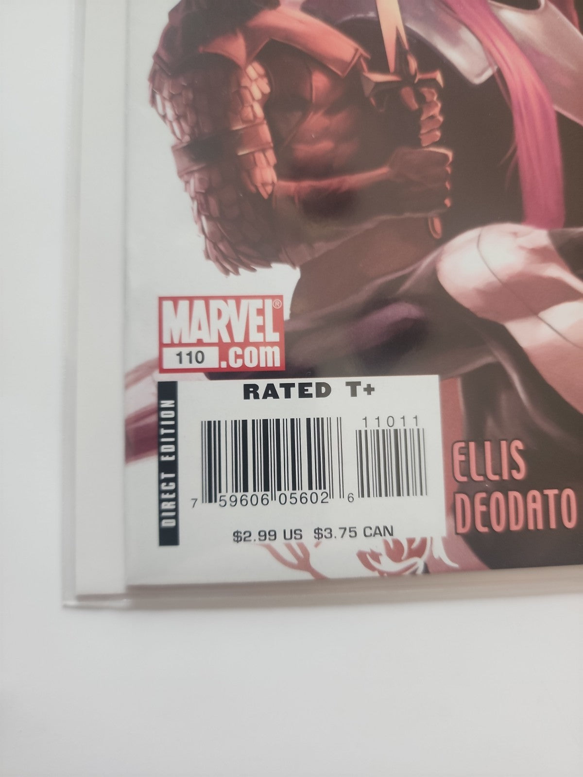 THUNDERBOLTS #110 VOL. 1 HIGH GRADE MARVEL COMIC BOOK Eb-2