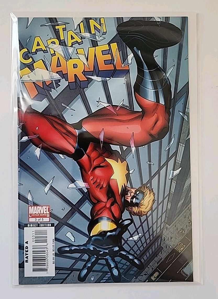 Captain Marvel 1 2 3 4 5 Lot Complete Near Mint NM 2007 Eb-1