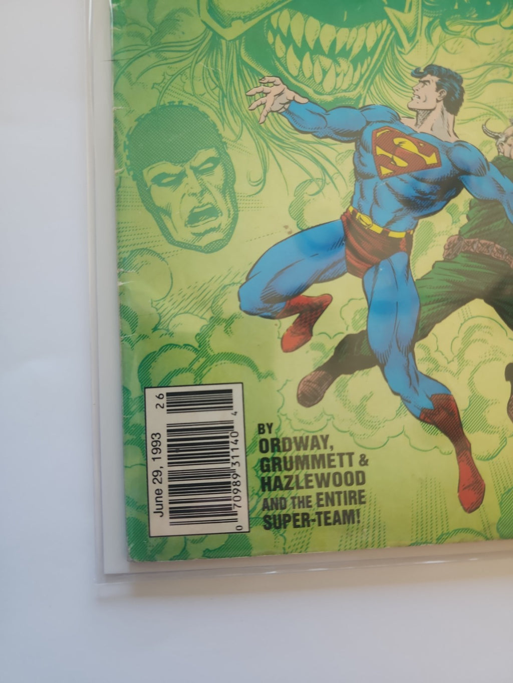 Adventures Of Superman 500 Comics Newsstand 1st Superboy, Steel Cyborg 1993 Eb-2